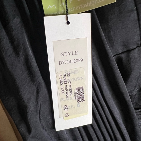 Diane Von Furstenberg Black Maxi Dress - Picture 4 of 5